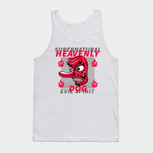 japanese tengu (evil) mask Tank Top